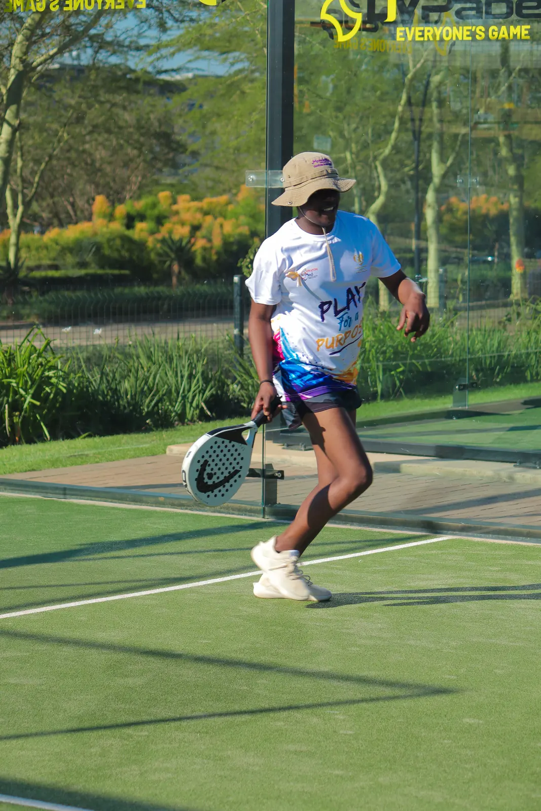 ECCF Padel for a Purpose event photograph